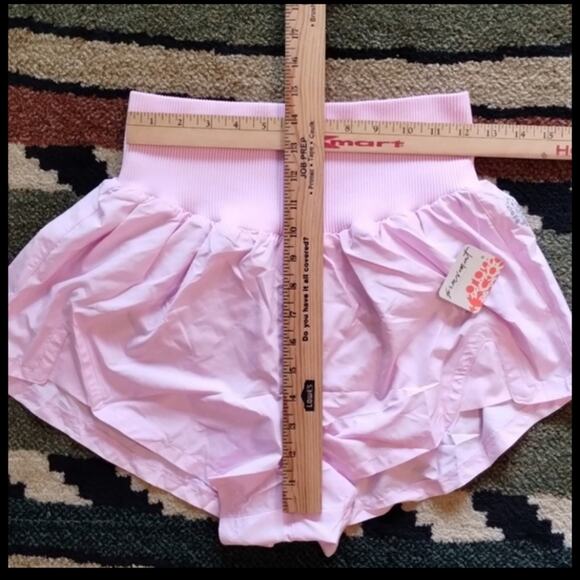 Free People Movement NWT Carpe Diem Powder Pink/ Rose Athletic Shortie Shorts M - Picture 5 of 13
